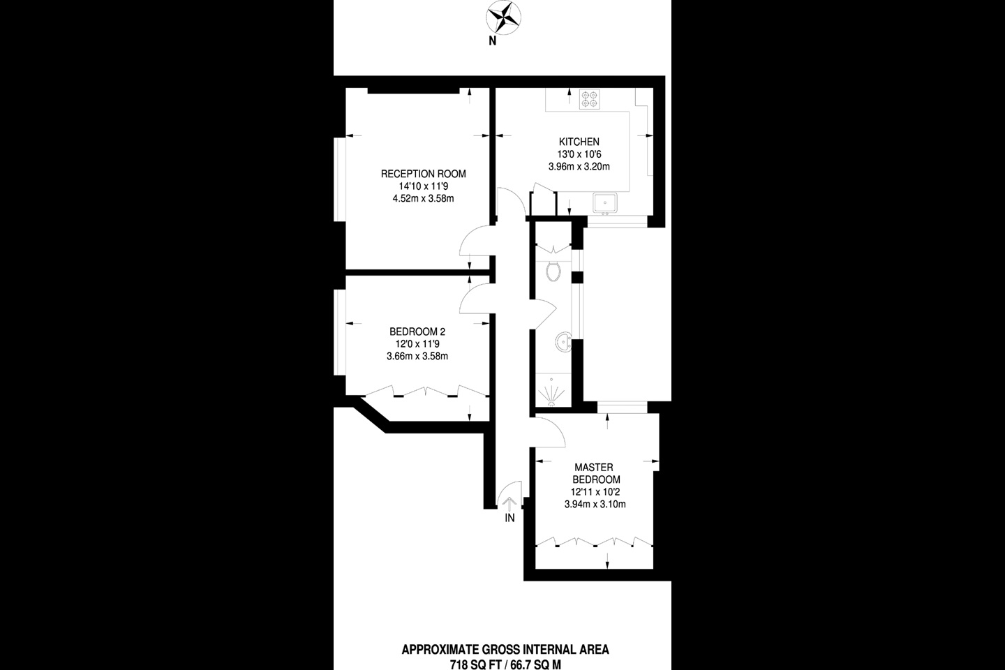Additional image 8 of 2 Bed Flat, Newport House, WC2H, N1 7GU