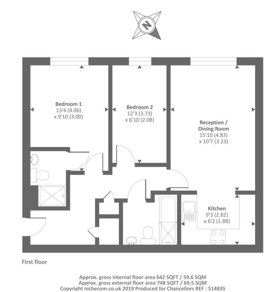 Additional image 13 of 2 Bed Flat, Iliffe Close, RG1, N1 7GU