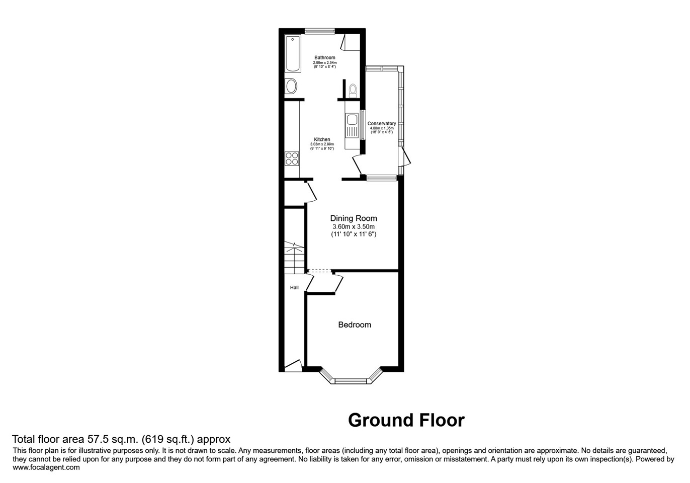 1 Bed Flat, Cavendish Road, CB1 photo 3