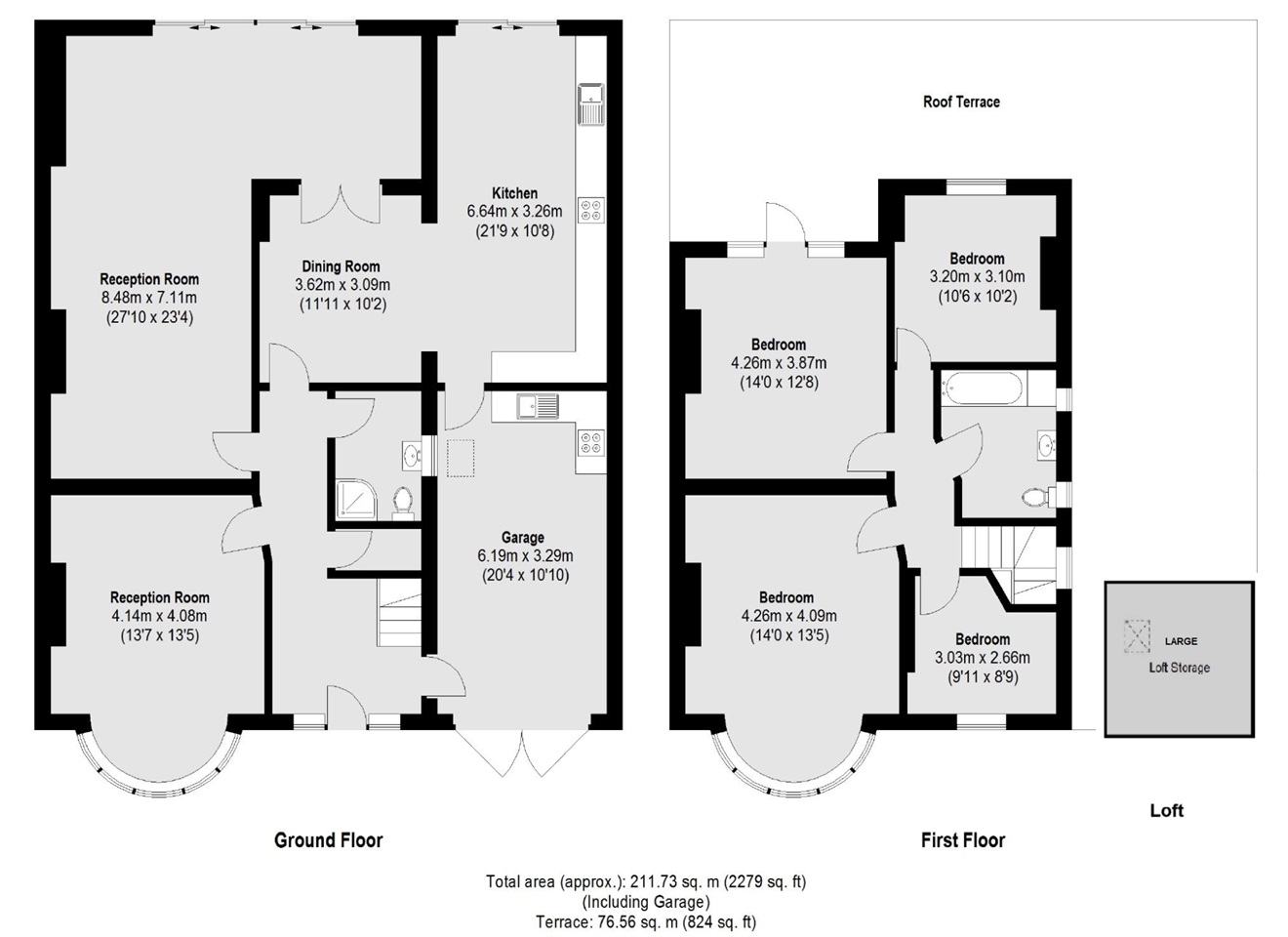 London 4 Bed SemiDetached House, Creighton Avenue, N2 To Rent Now