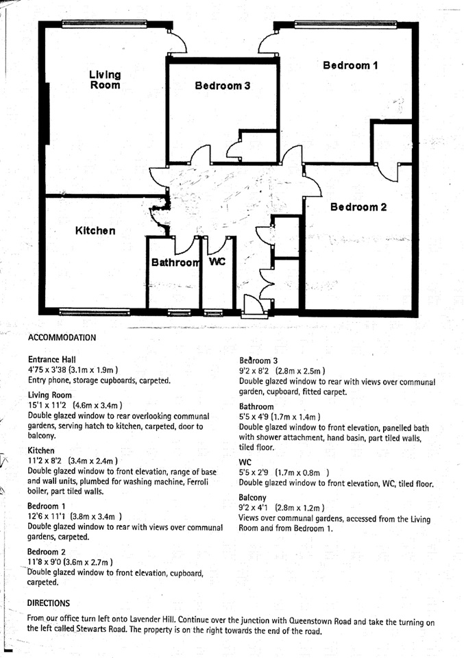 Additional image 10 of 3 Bed Flat, Patmore, SW8, N1 7GU
