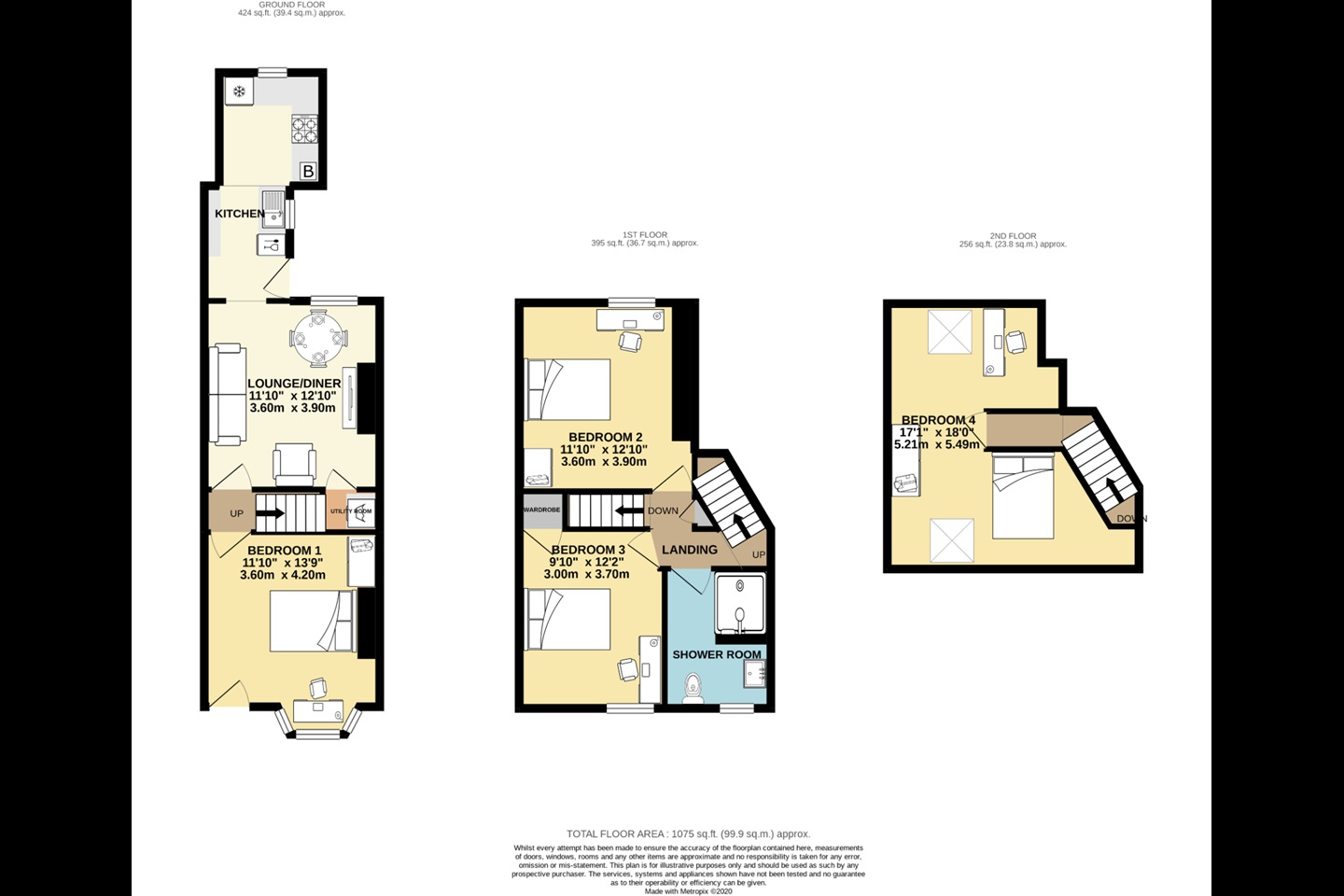 Additional image 12 of 4 Bed Terraced House, Ingram Road, S2, N1 7GU