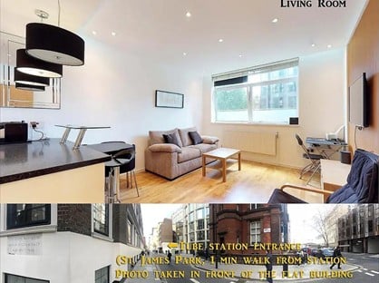 1 Bed Flat, Christchurch House, SW1H