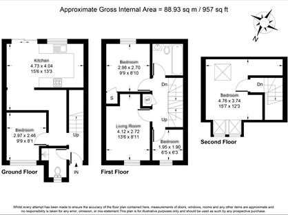 4 Bed Terraced House, Hollow Close, GU2