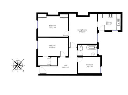 3 Bed Flat, Lewisham Way, SE4