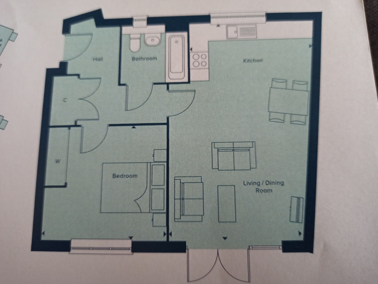 1 Bed Flat, Stoke Gifford, BS34 photo 5