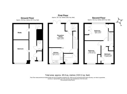 4 Bed Terraced House, Guildford Park Avenue, GU2