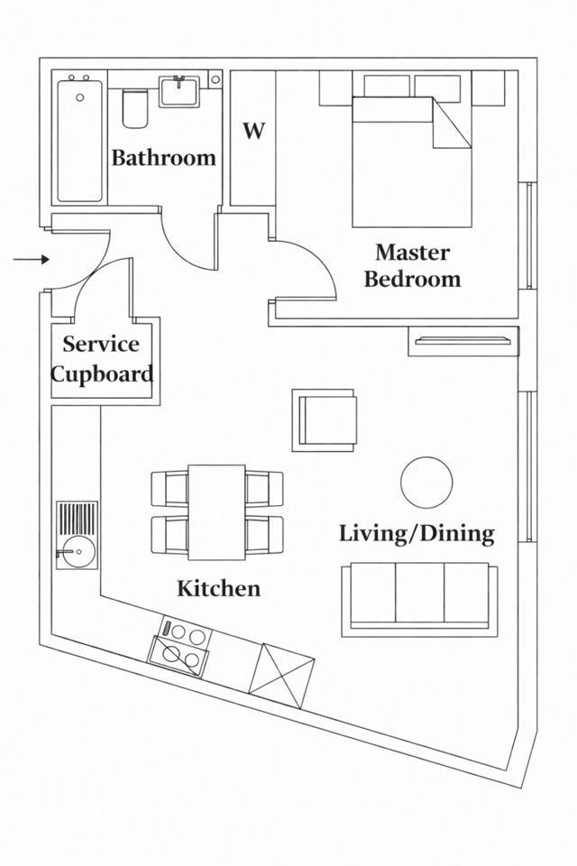 Additional image 9 of 1 Bed Flat, Fox House, DE1, N1 7GU