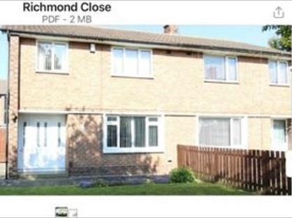 3 Bed Semi-Detached House, Richmond Close, DL3