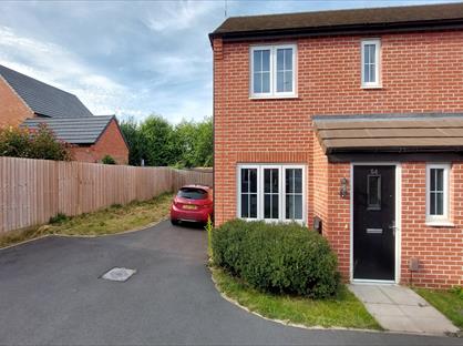 3 Bed Semi-Detached House, Cinnabar Way, LE12
