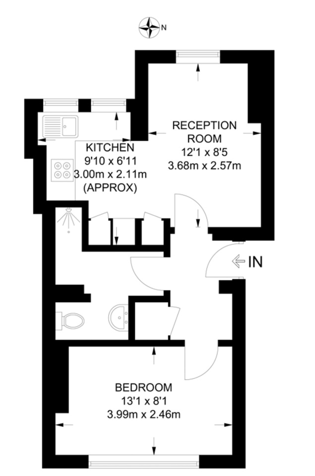 London 1 Bed Flat, Wilmot Street, E2 To Rent Now for £1,850.00 p/m