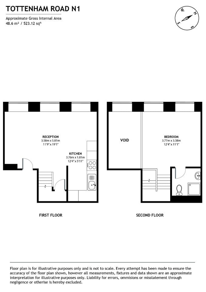 Additional image 16 of 1 Bed Flat, Tottenham Road, N1, N1 7GU