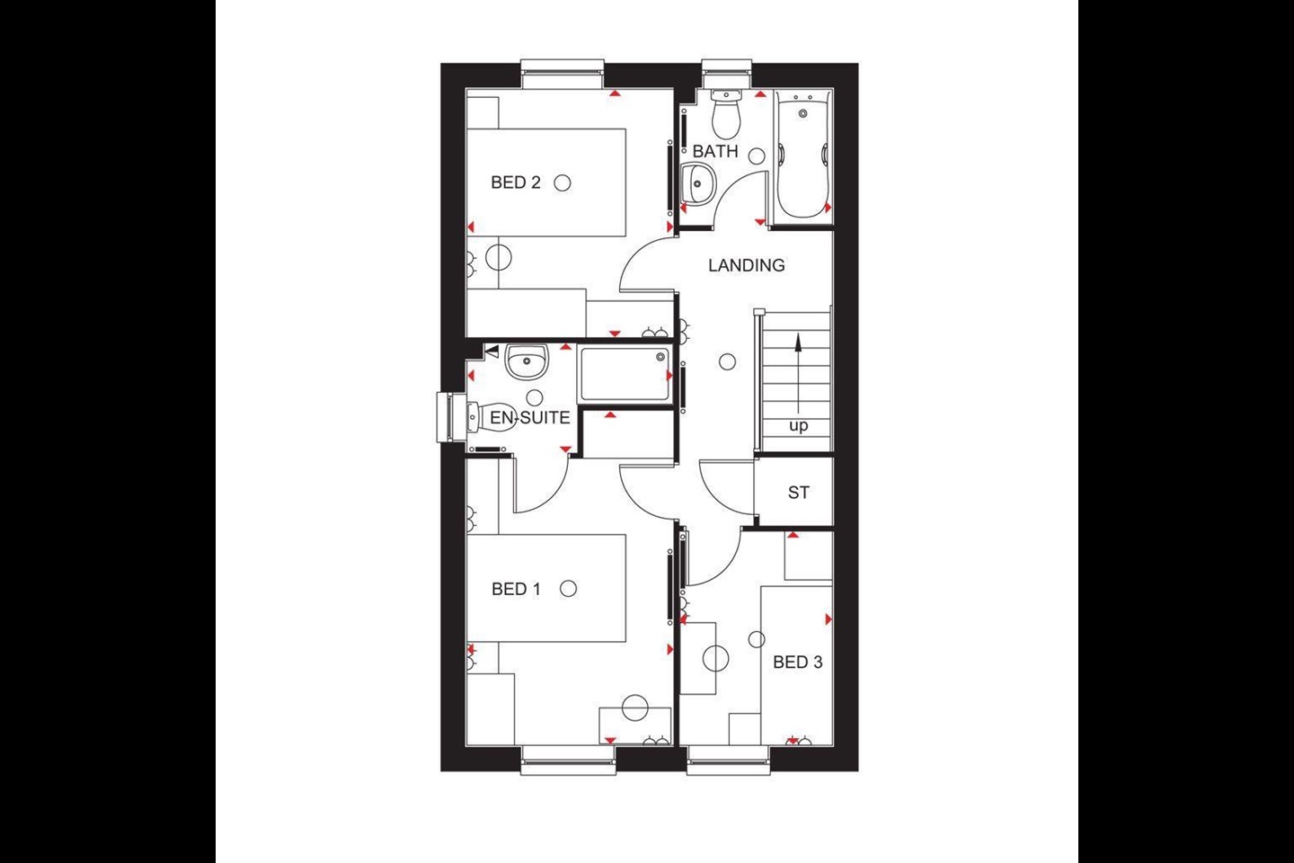 Brooklands, Milton Keynes 3 Bed SemiDetached House, Port Line Road