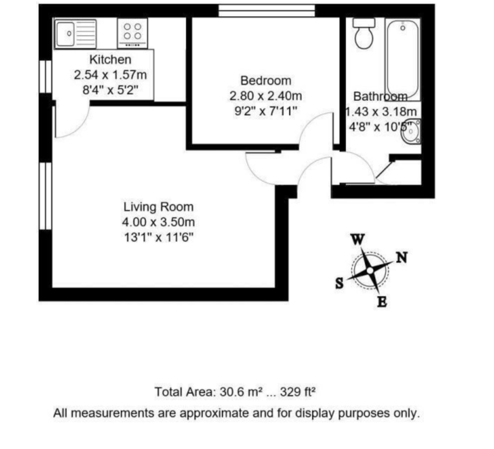 Tunbridge Wells 1 Bed Flat, Earls Road, TN4 To Rent Now for £1,000.