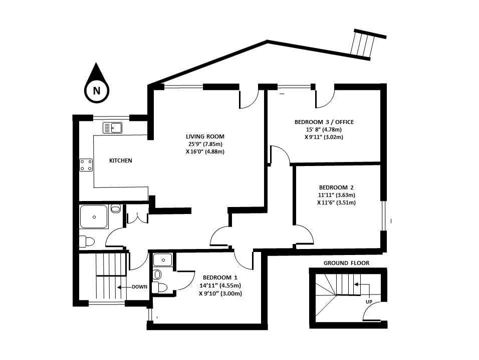 Additional image 13 of 3 Bed Flat, London Road, RG1, N1 7GU