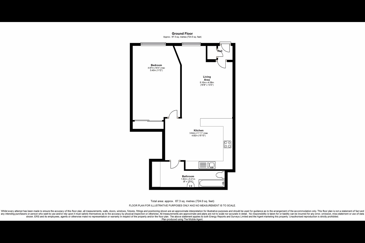 Additional image 9 of 1 Bed Flat, St Lawrence Terrace, W10, N1 7GU