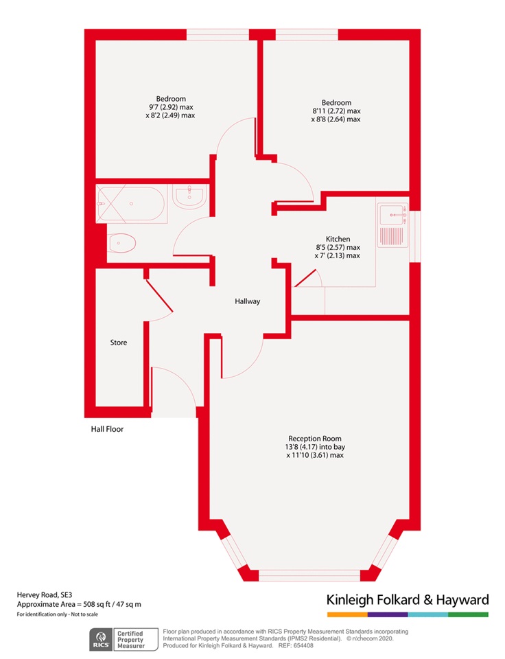 London 2 Bed Flat, Hervey Road, SE3 To Rent Now for £1,800.00 p/m