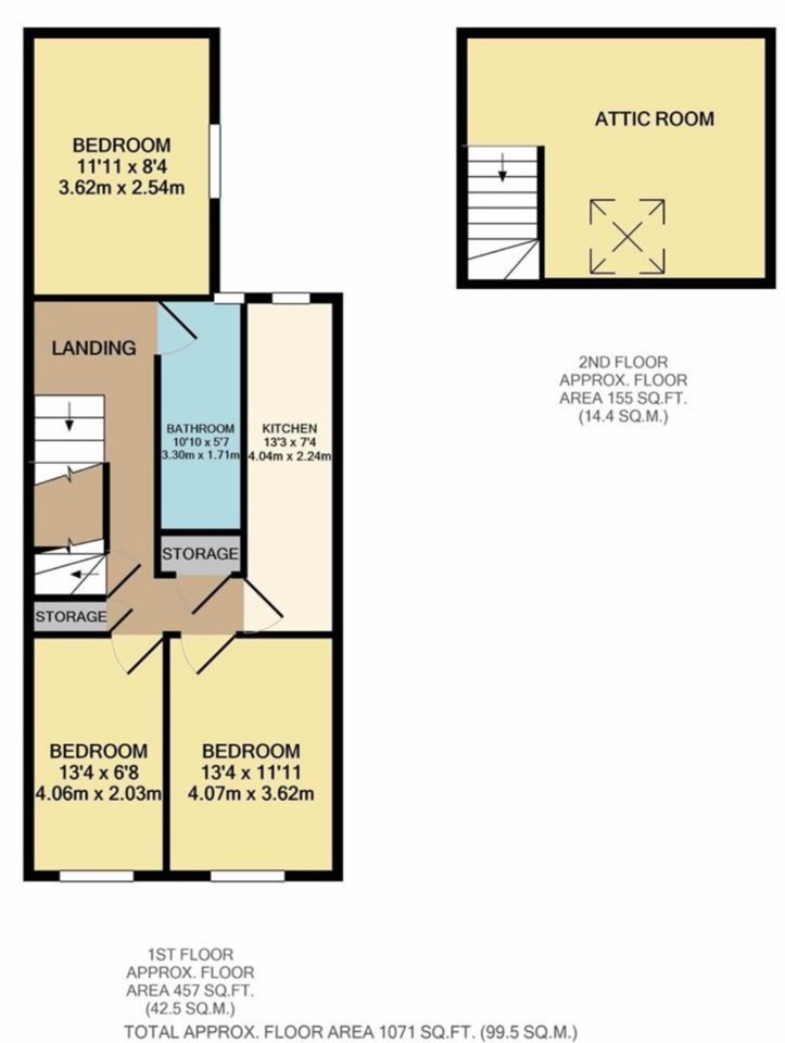 Additional image 3 of 3 Bed Flat, Filey Street, S10, N1 7GU