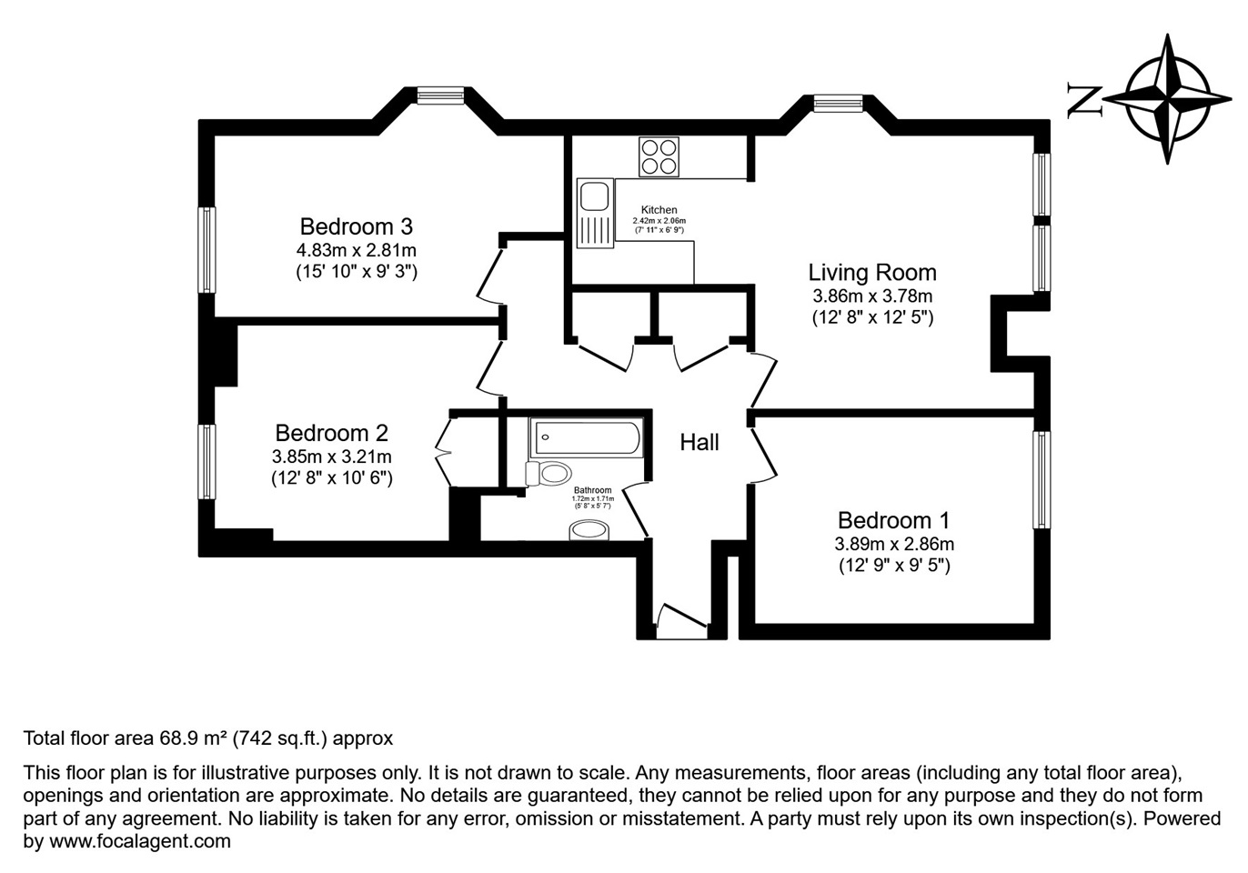 Glasgow 3 Bed Flat, Orkney Place, G51 To Rent Now for £1,500.00 p/m