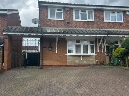 3 Bed Semi-Detached House, Western Close, WS2