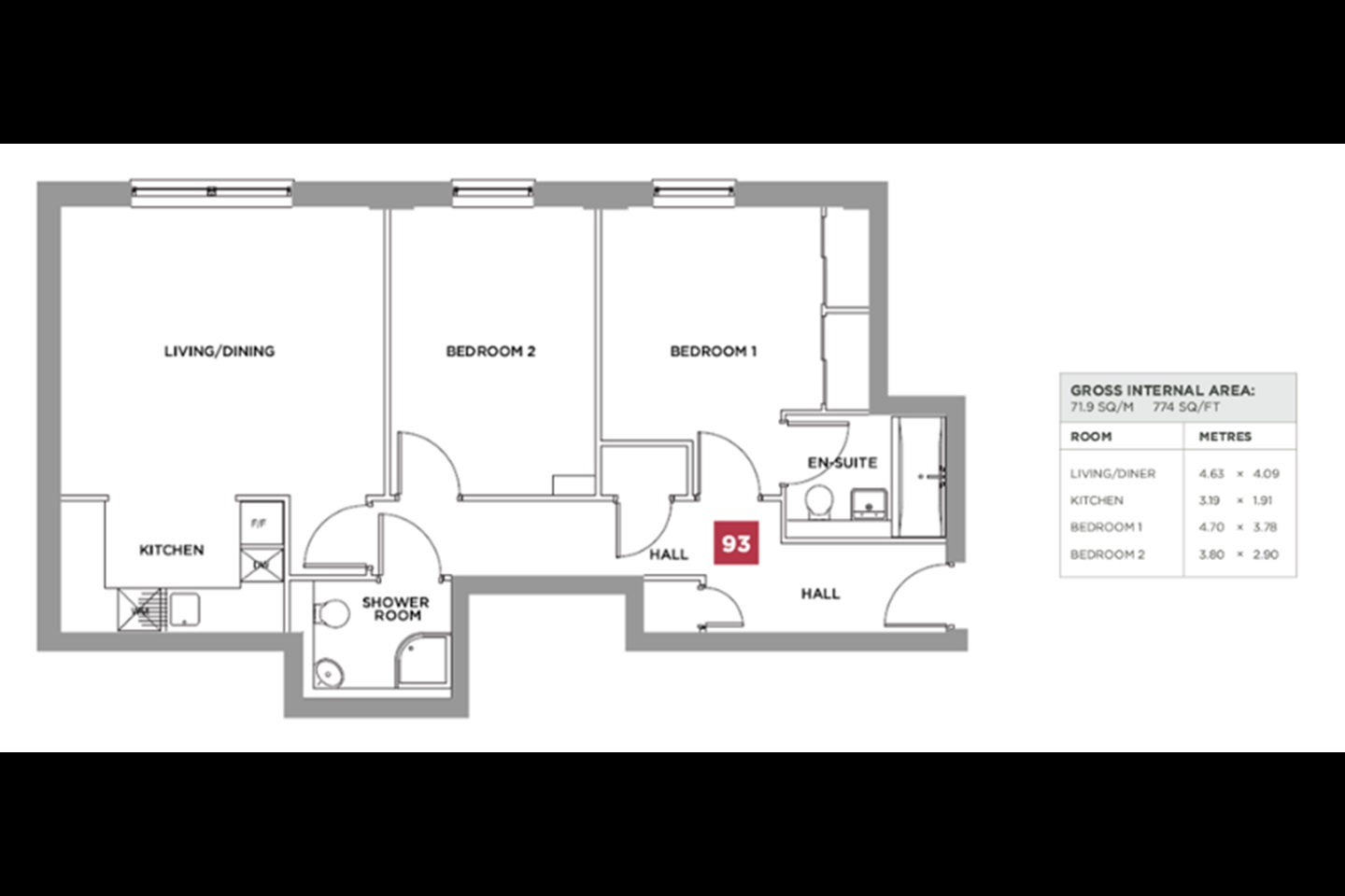 2 Bed Flat, Xchange Point, N7 photo 4