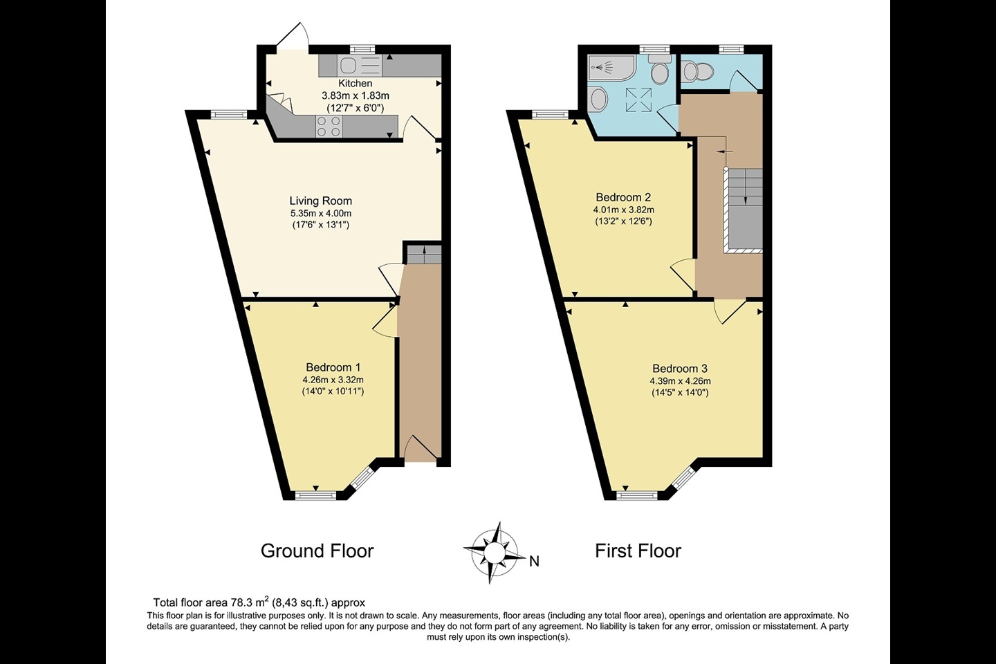 3 Bed End Terrace, Ealing Avenue, M14