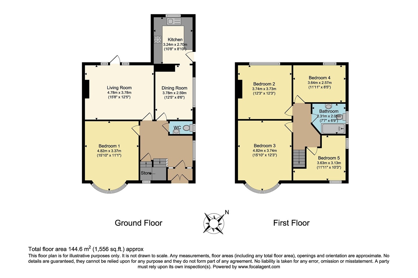 5 Bed Semi-Detached House, Birchfields Road, M14