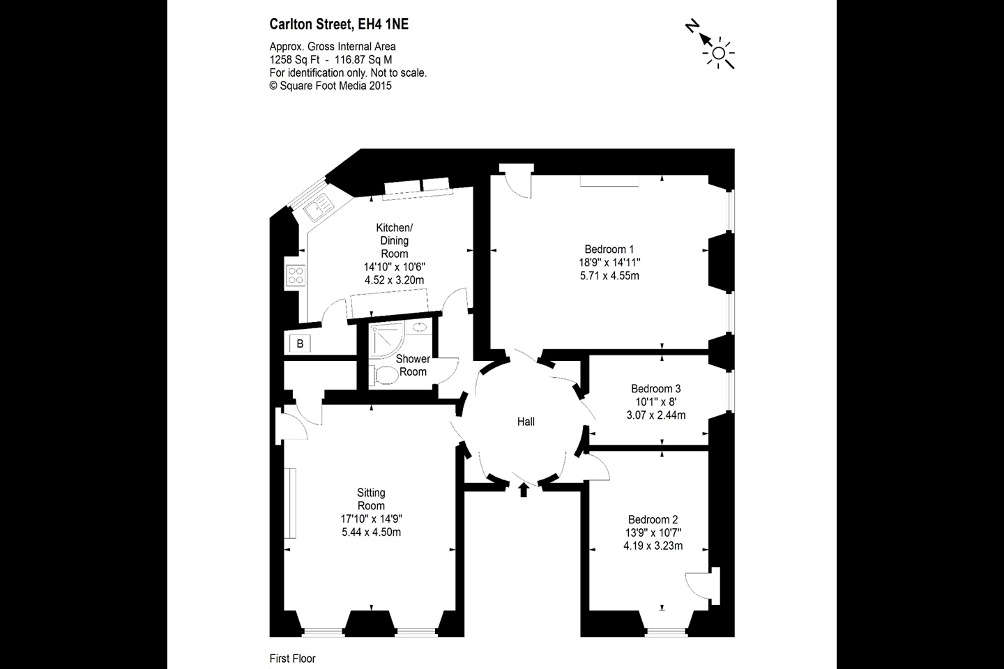 Additional image 13 of 3 Bed Flat, Newtown/Stockbridge, EH4, N1 7GU