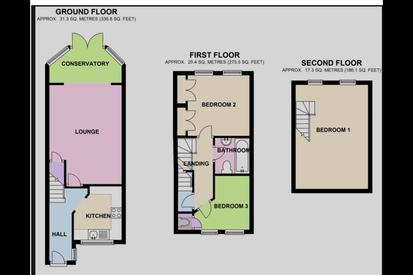 London 3 Bed Terraced House, Henfield Road, SW19 To Rent Now for £2,250.00 p/m