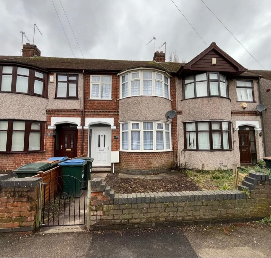 Coventry 3 Bed Terraced House, Farren Road, CV2 To Rent Now for £