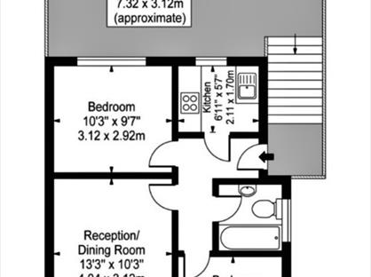 2 Bed Flat, Runnymede, SW19