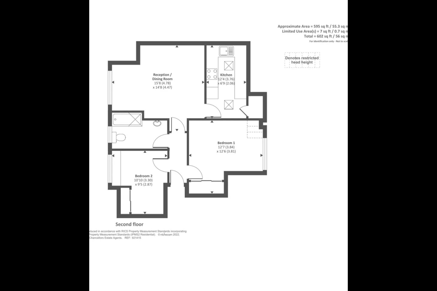 New 2 Bed Flat, Northumberland Road, EN5 To Rent Now for £1,650.00 p/m