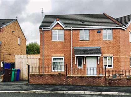 3 Bed Semi-Detached House, Rhine Drive, M8