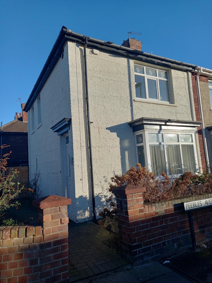 Hartlepool 2 Bed End Terrace, Peebles Avenue, TS25 To Rent Now for
