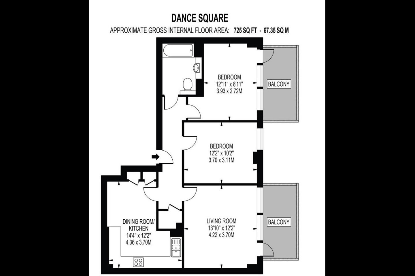 Additional image 22 of 2 Bed Flat, Dance Square, EC1V, N1 7GU