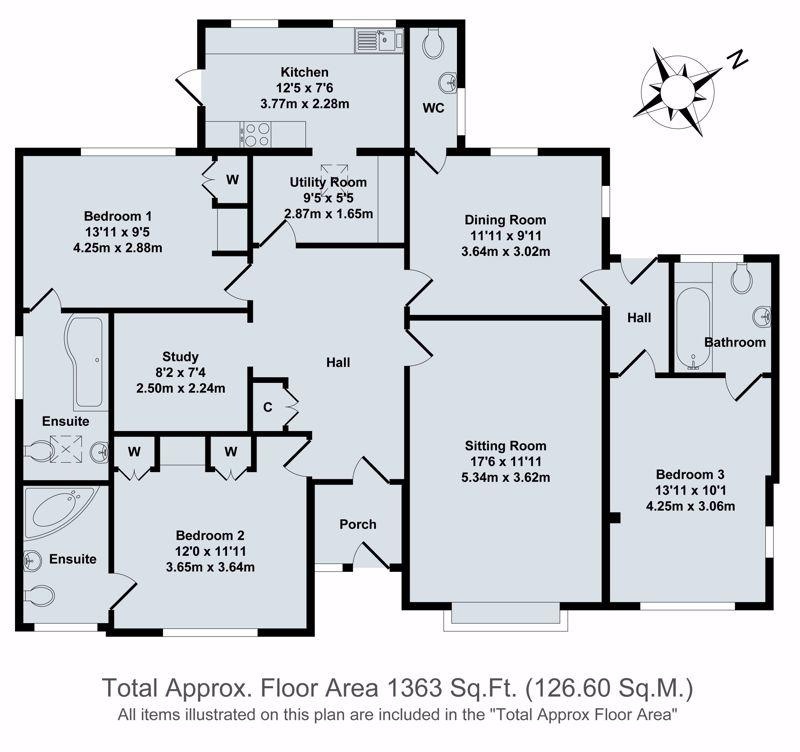 Kidlington 3 Bed Bungalow, Yarnton Road, OX5 To Rent Now for £1,800