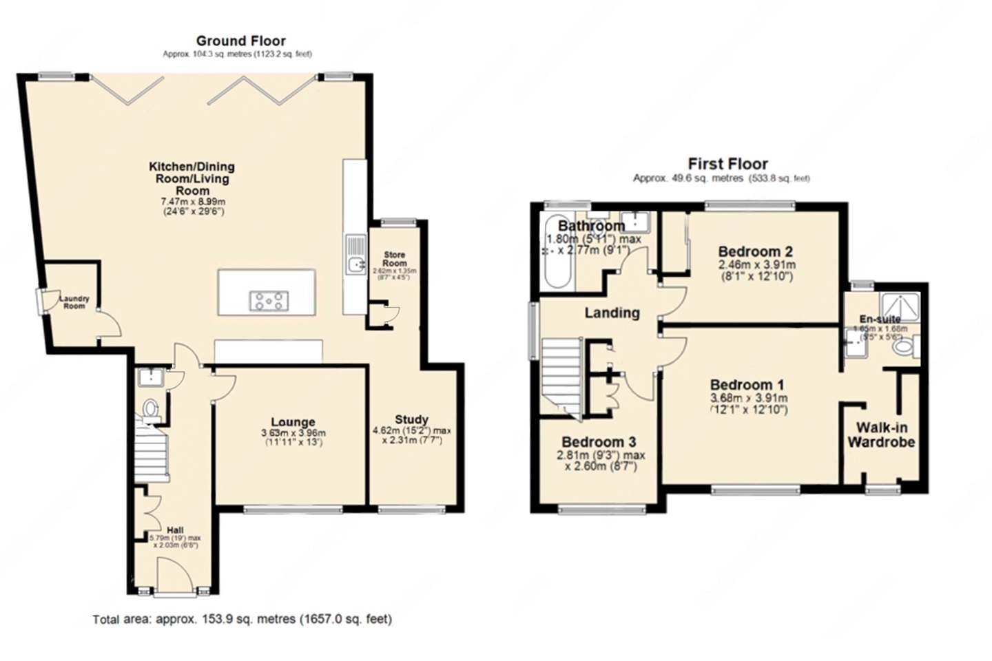 Stanmore 3 Bed Detached House, Silverston Way, HA7 To Rent Now for