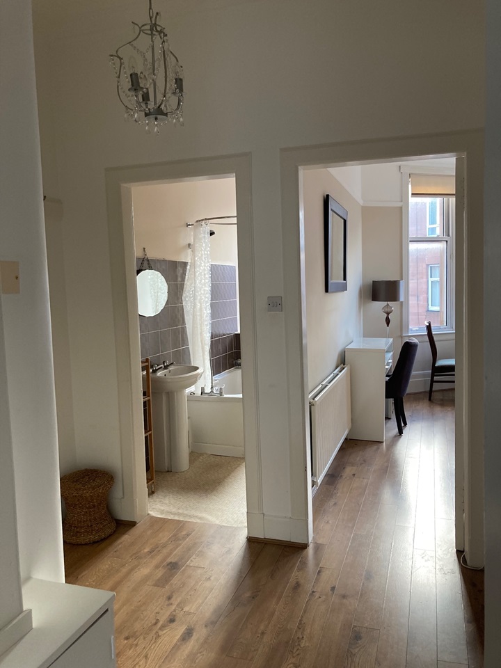 Glasgow 1 Bed Flat, Nairn Street, G3 To Rent Now for £995.00 p/m