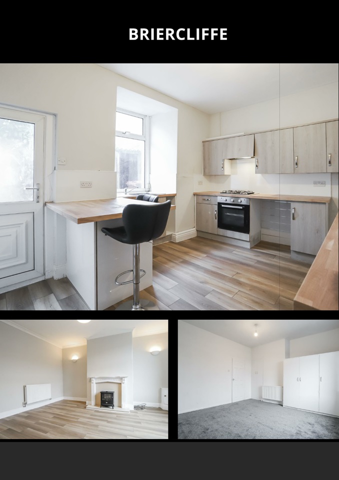 Briercliffe, Burnley 2 Bed Terraced House, Burnley Road, BB10 To