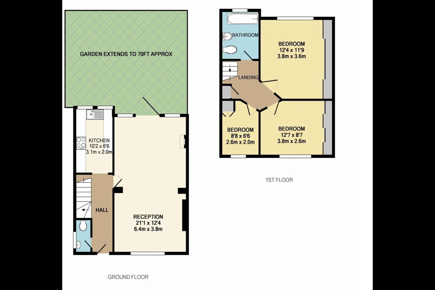 London 3 Bed Terraced House, Oakwood Road, NW11 To Rent Now for £2,700.00 p/m