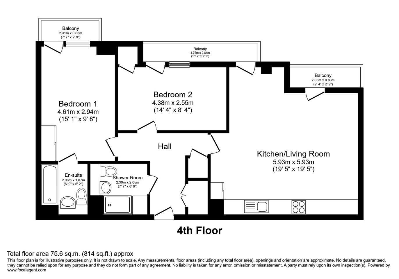 2 Bed Flat, Hutley Wharf, N1 photo 2
