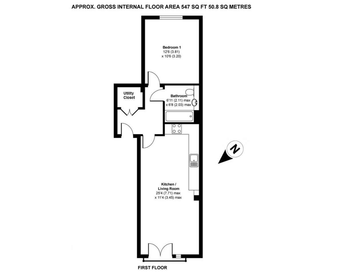 Mitcham 1 Bed Flat, Aventine Avenue, CR4 To Rent Now for £1,500.00 p/m