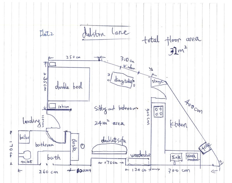 London Studio Flat, Dalston Lane, E8 To Rent Now for £1,500.00 p/m