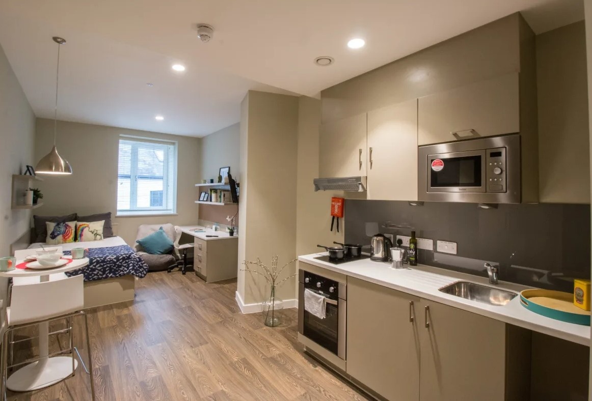 Newcastle Upon Tyne Studio Flat, Melbourne Apartments, NE1 To Rent