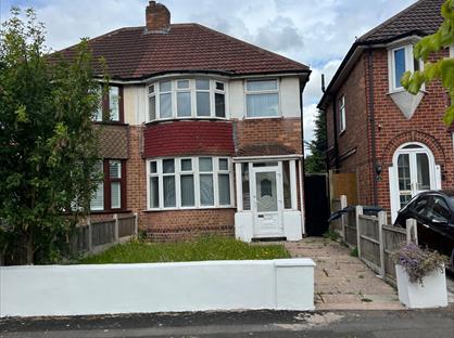 4 Bed Semi-Detached House, Yew Tree Lane, B26