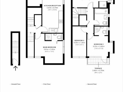 4 Bed Maisonette, Caversham Rd, NW5
