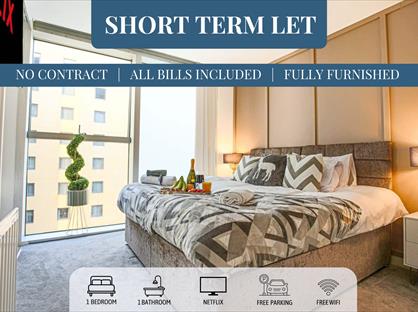 1 Bed Flat, Manhattan House, MK9