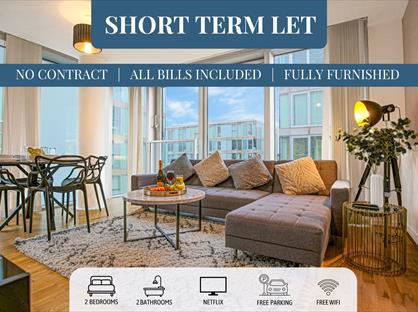 2 Bed Flat, Carnegie House, MK9