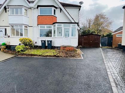 3 Bed Semi-Detached House, Rock Avenue, B45
