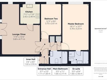 2 Bed Flat, The Orchards, DE23